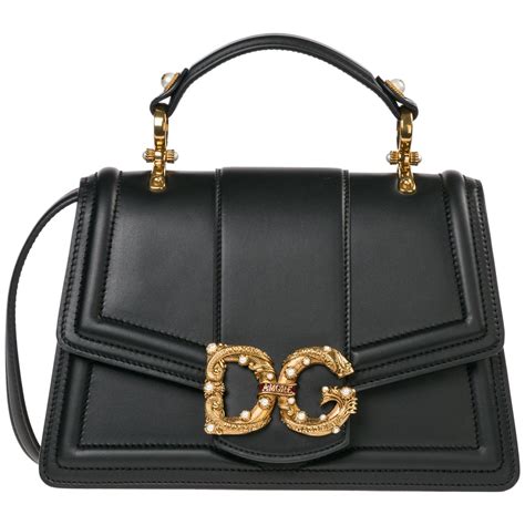 dolce gabbana black handbag with gold hardware|dolce and gabbana sample sale.